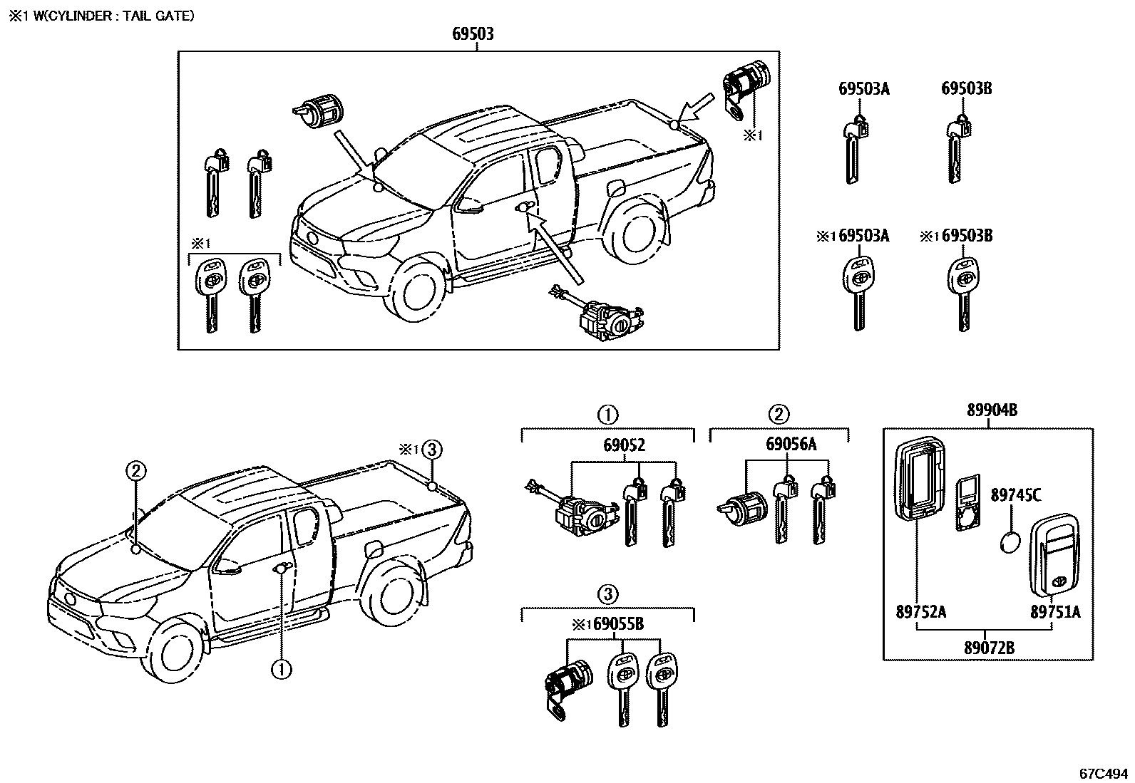Parts diagram