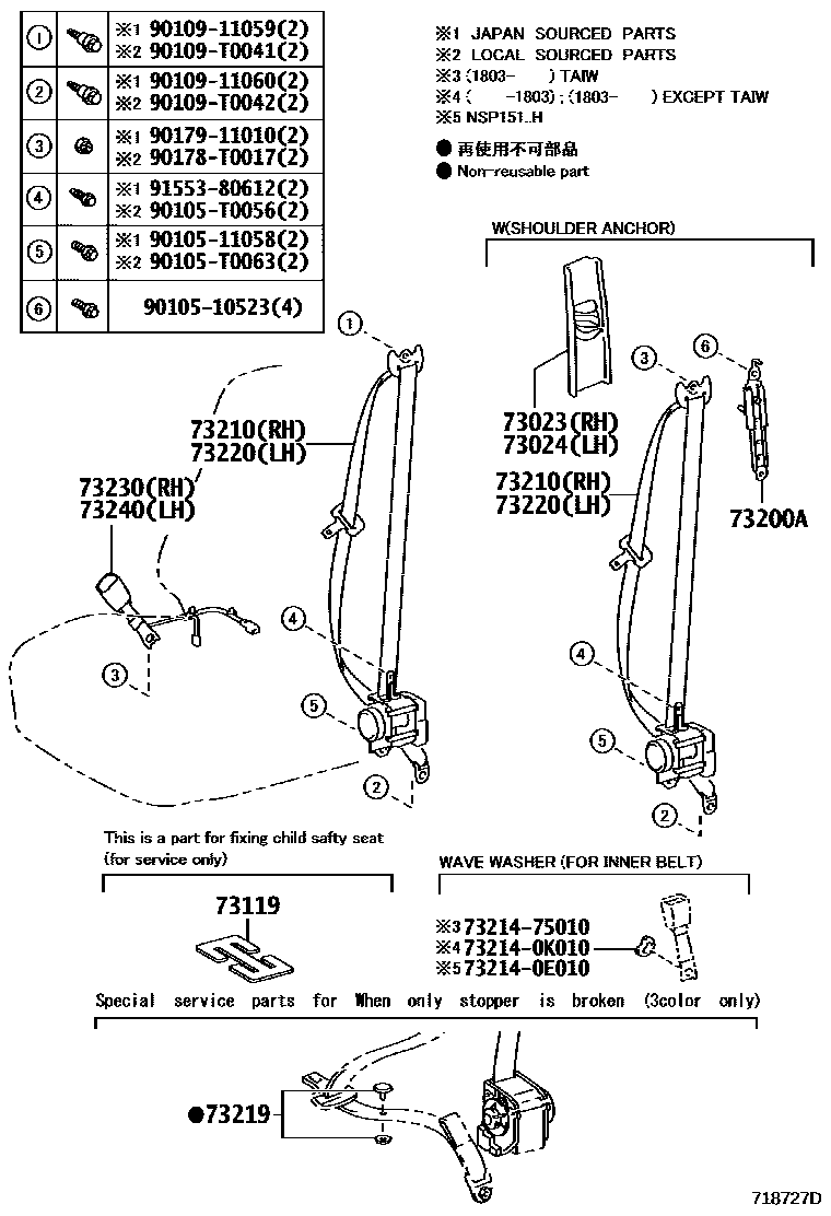 Parts diagram