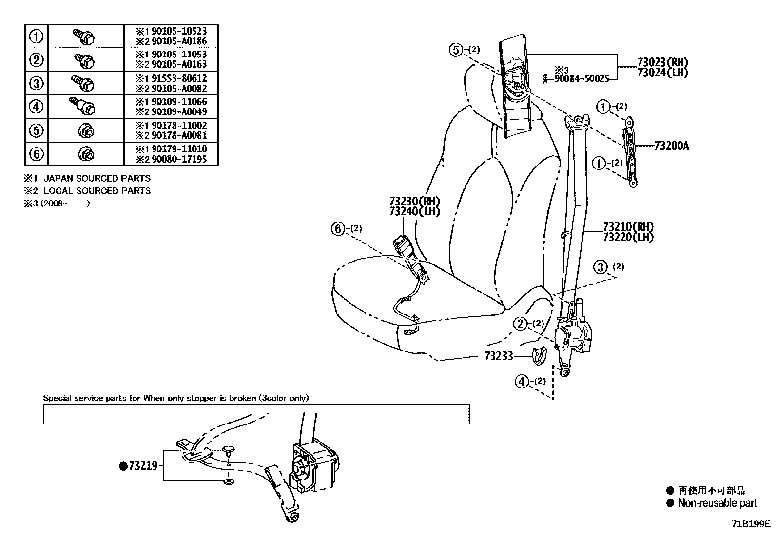 Parts diagram