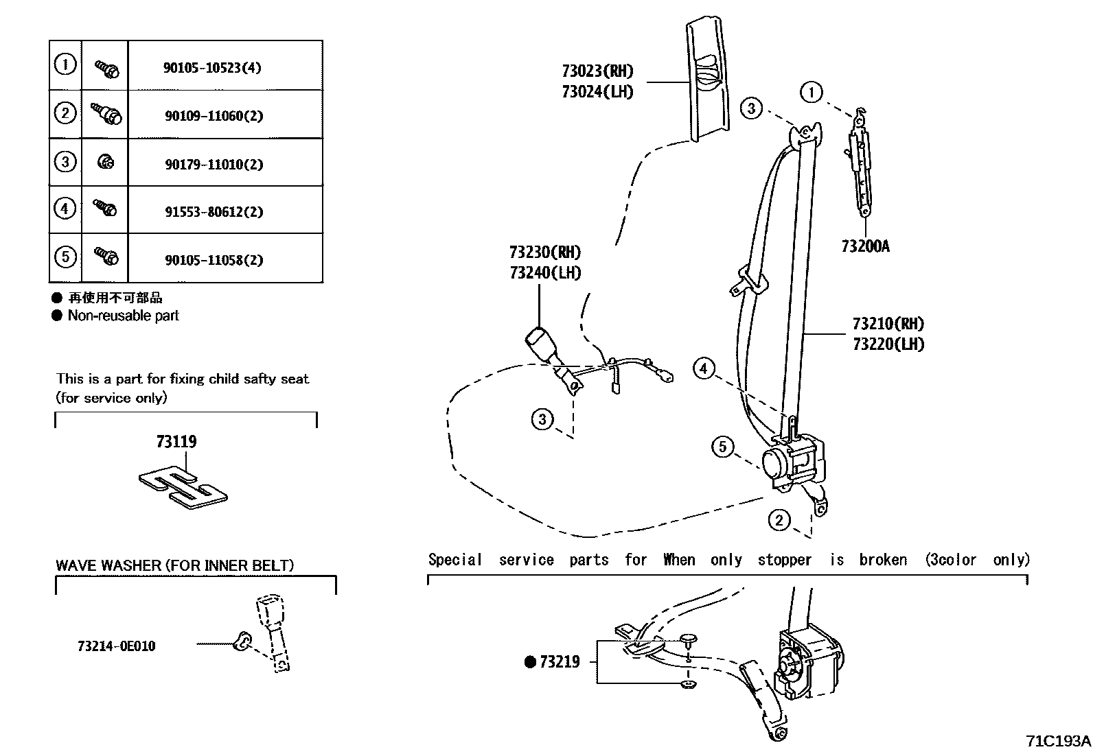 Parts diagram