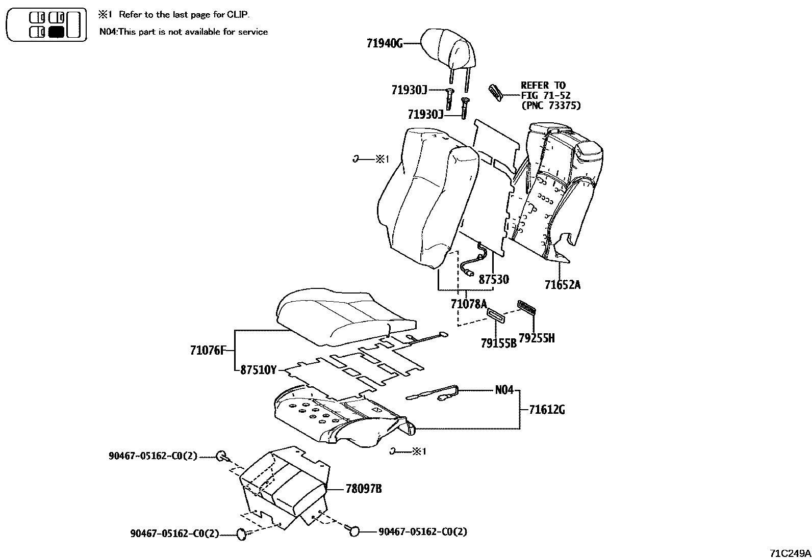 Parts diagram