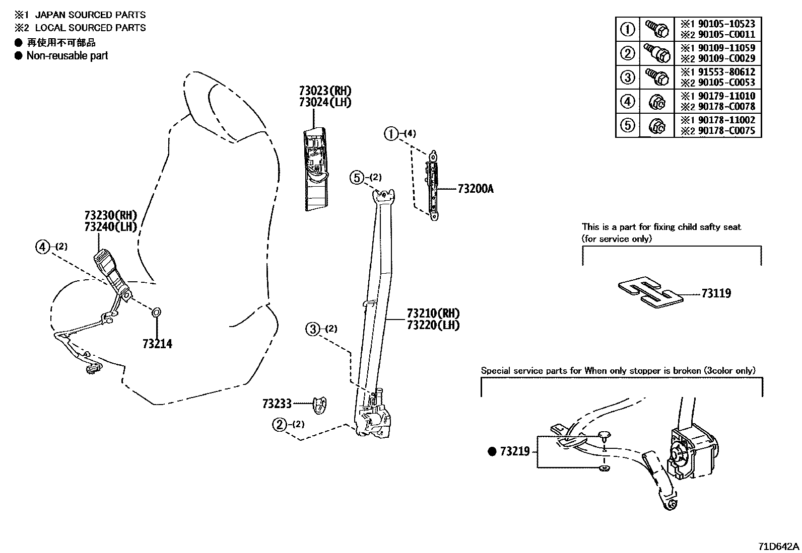 Parts diagram