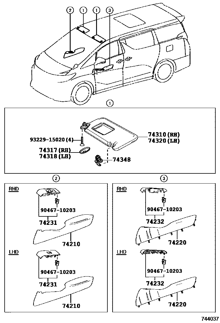 Parts diagram