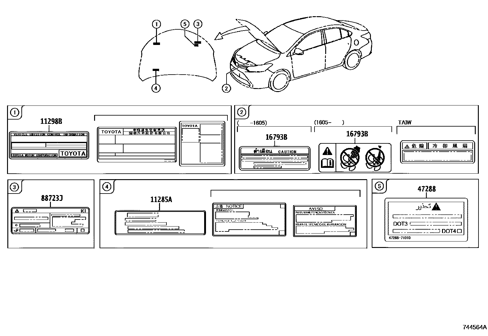 Parts diagram
