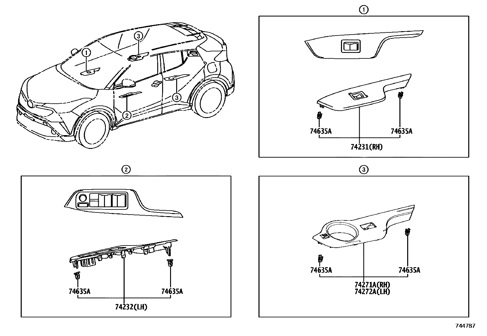 Parts diagram