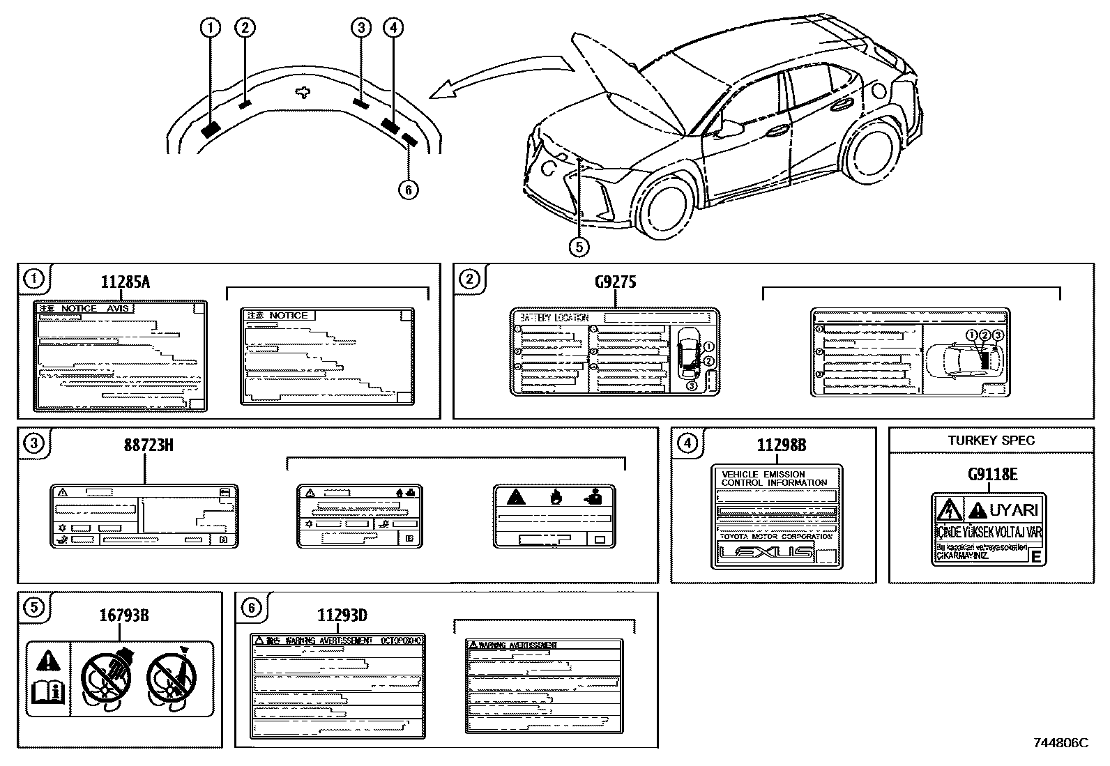 Parts diagram