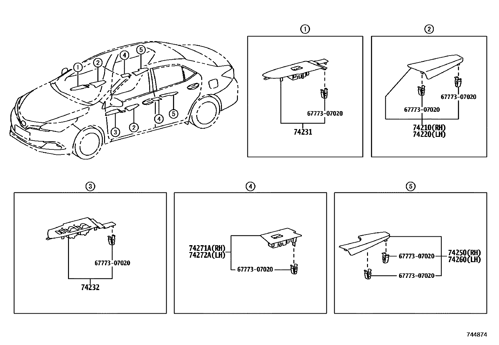Parts diagram