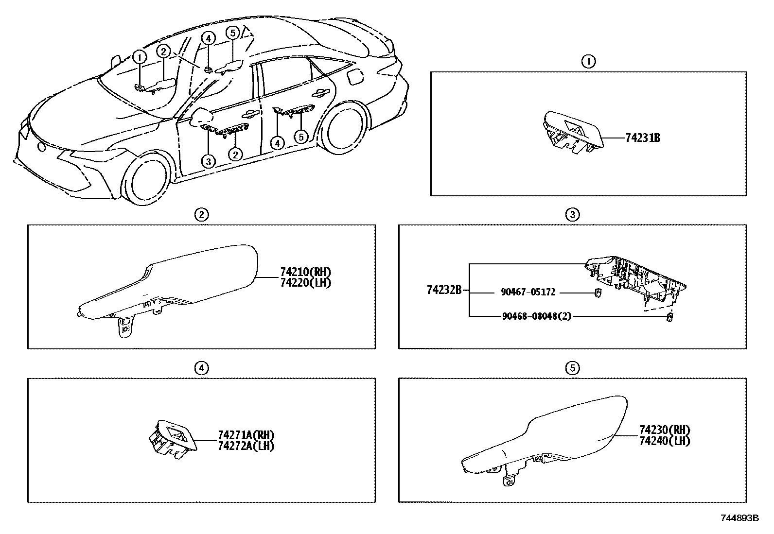 Parts diagram