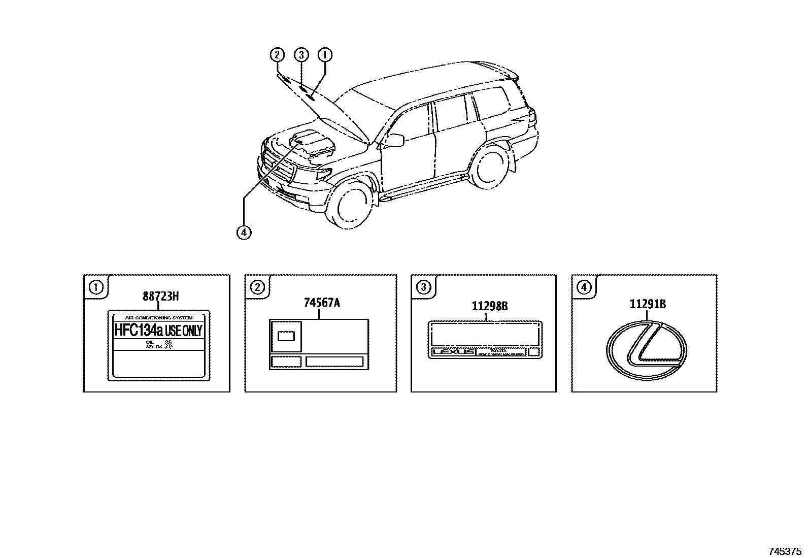 Parts diagram