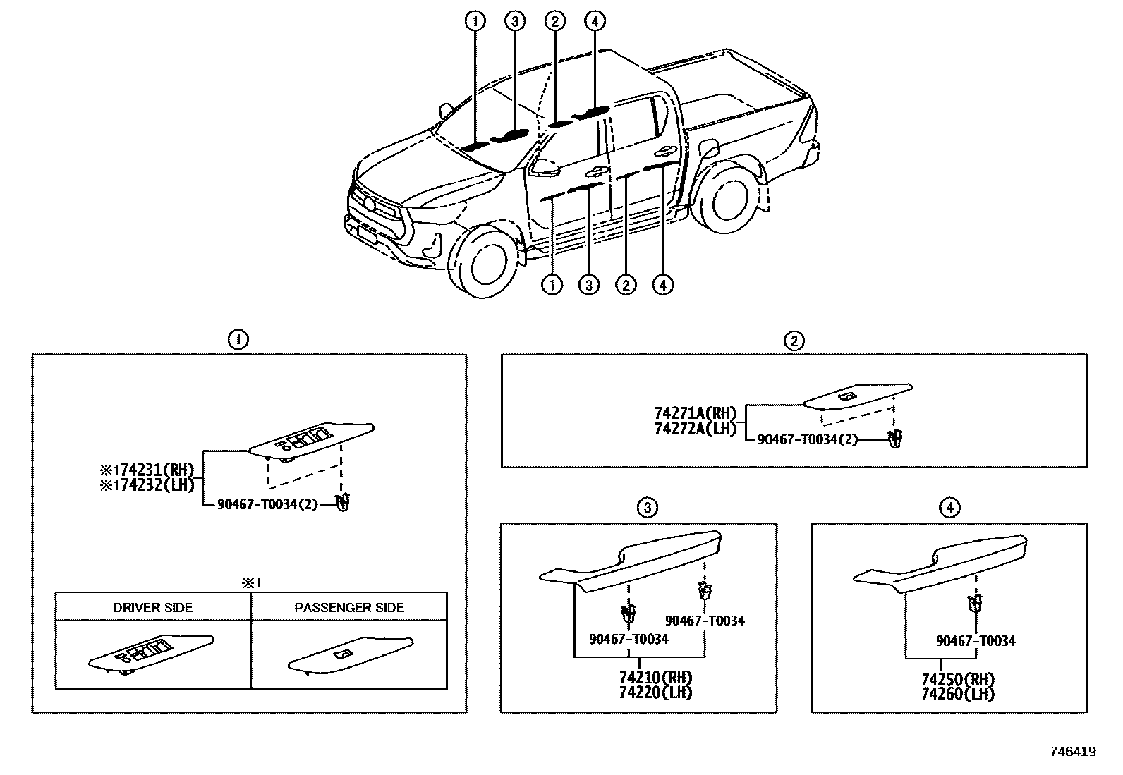 Parts diagram