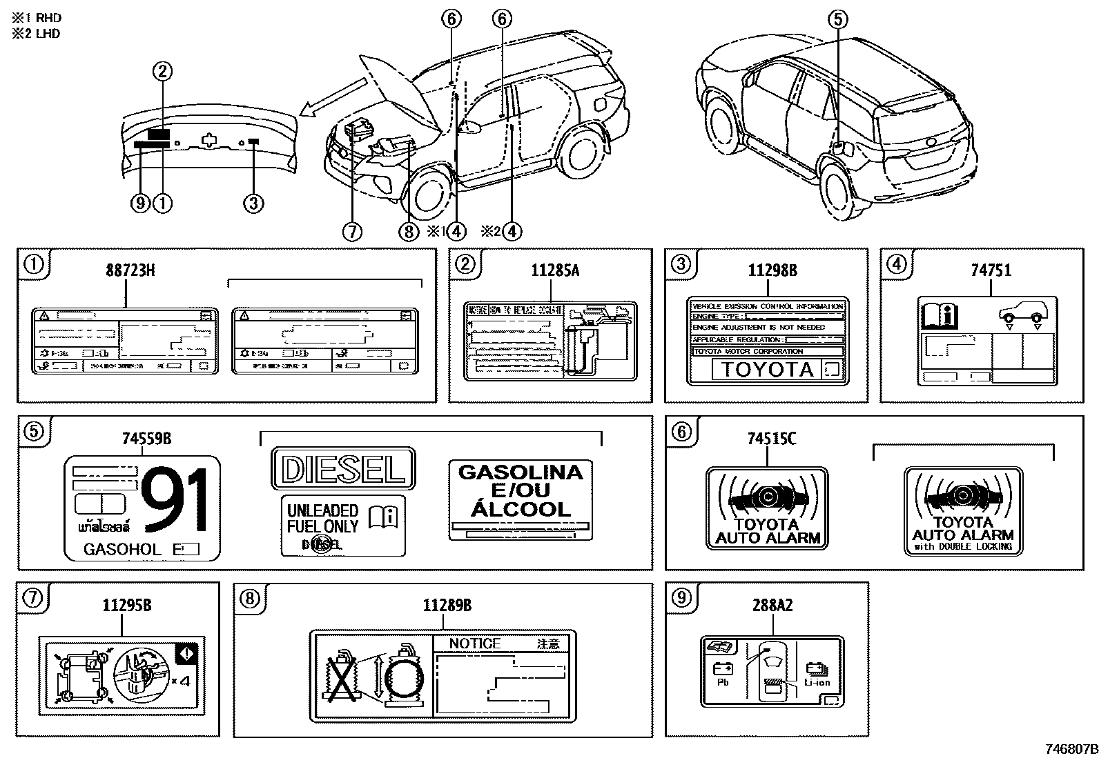 Parts diagram