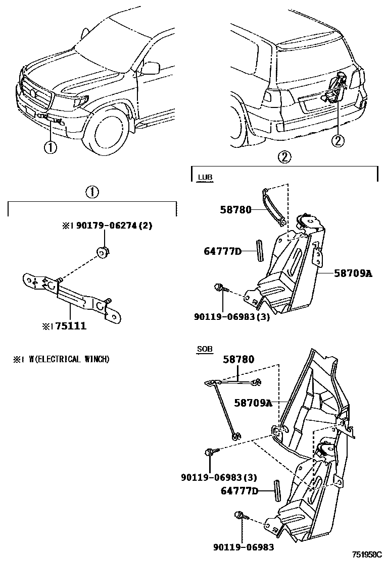 Parts diagram