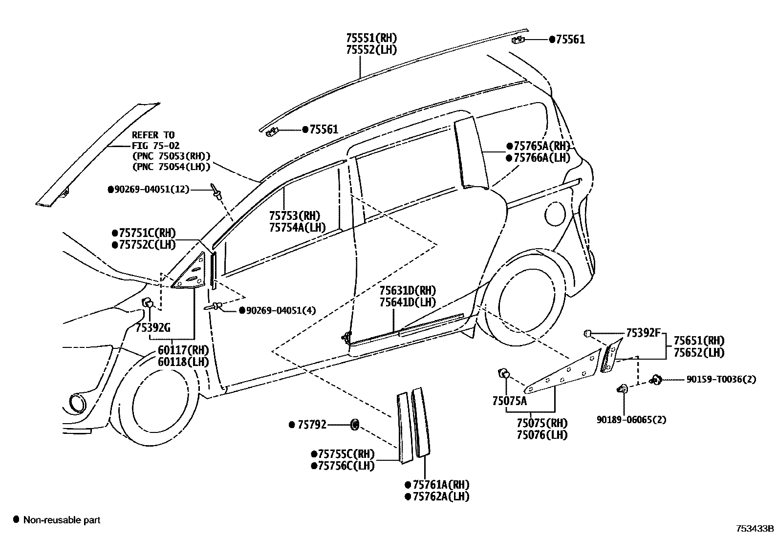 Parts diagram