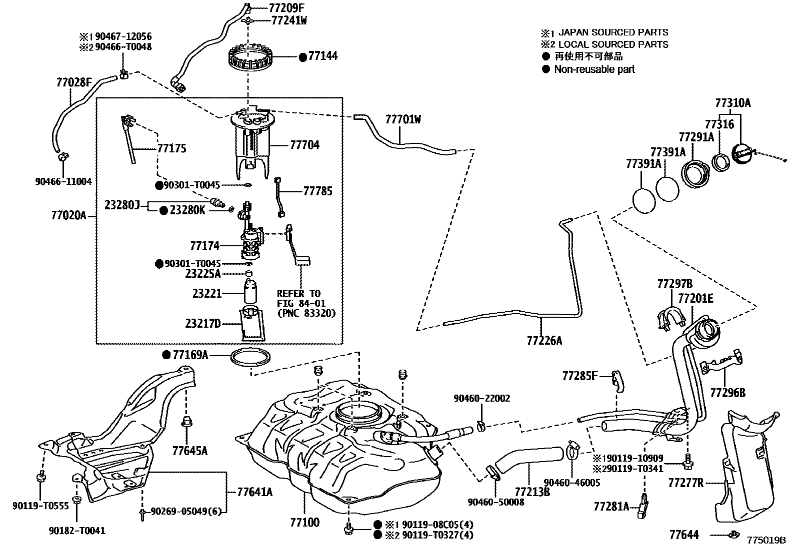 Parts diagram