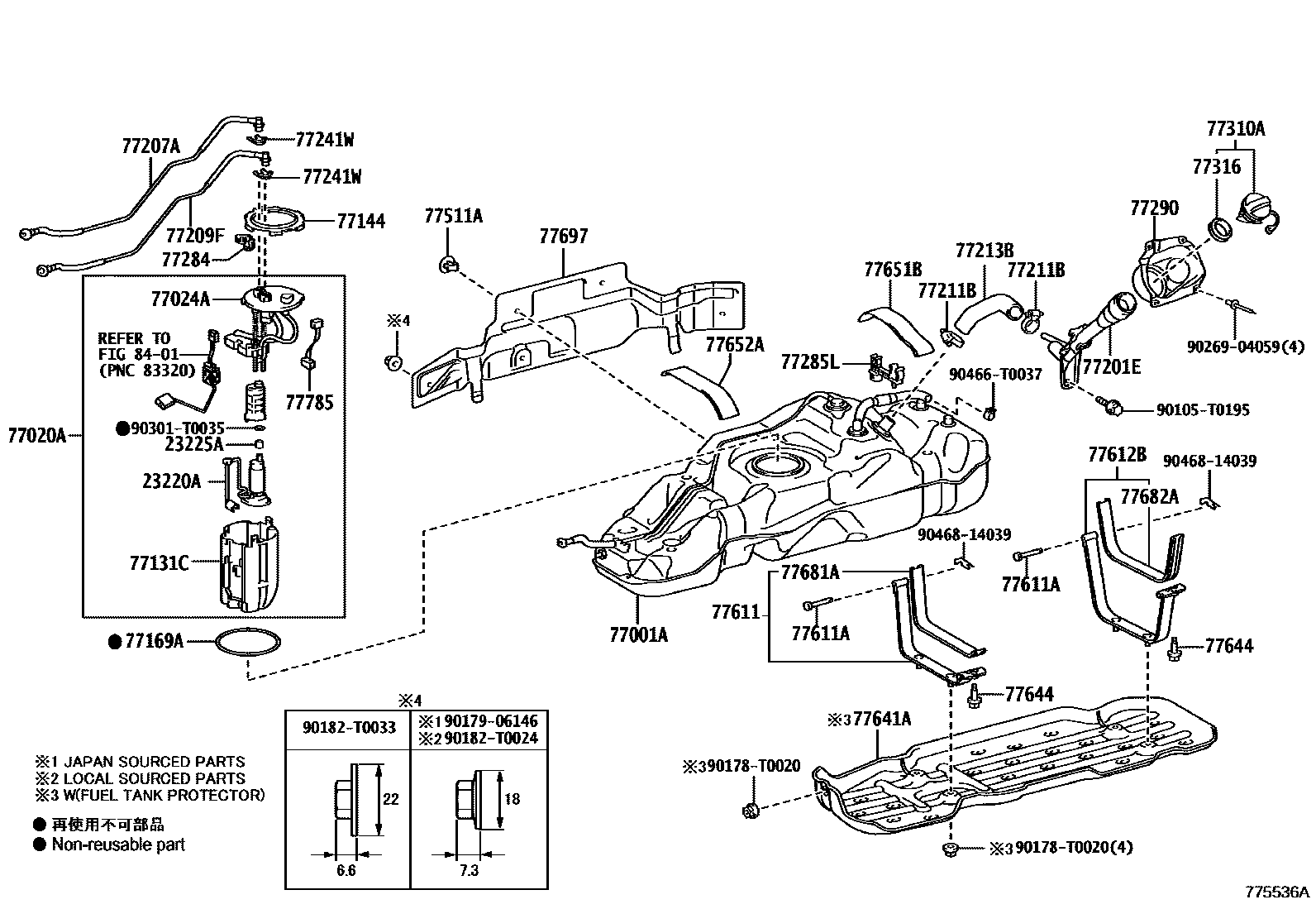 Parts diagram