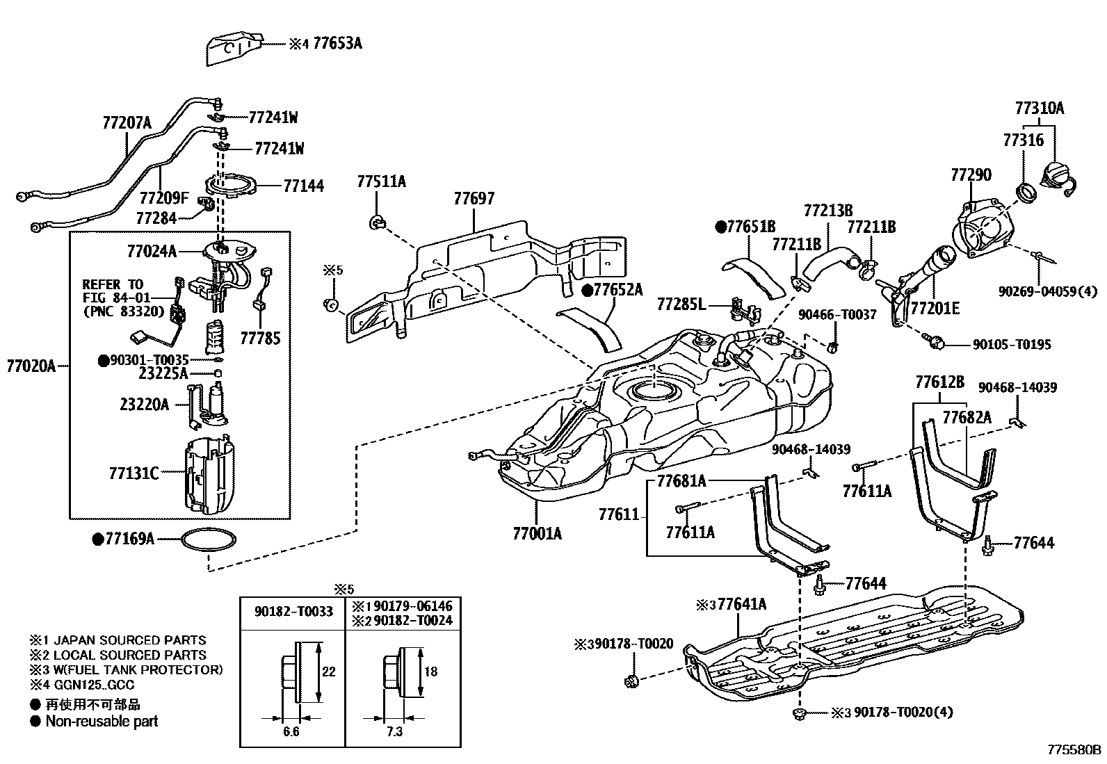 Parts diagram