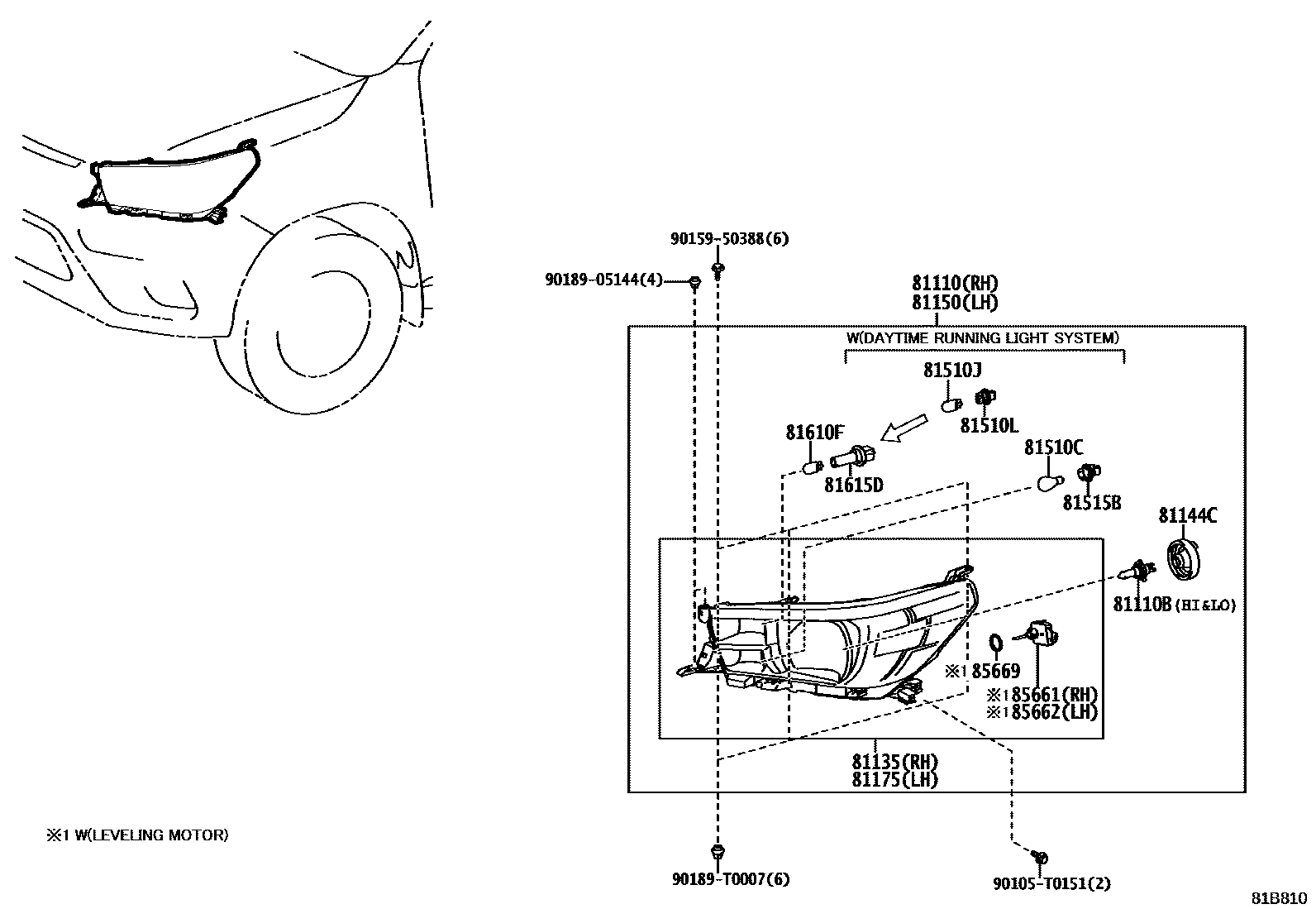Parts diagram