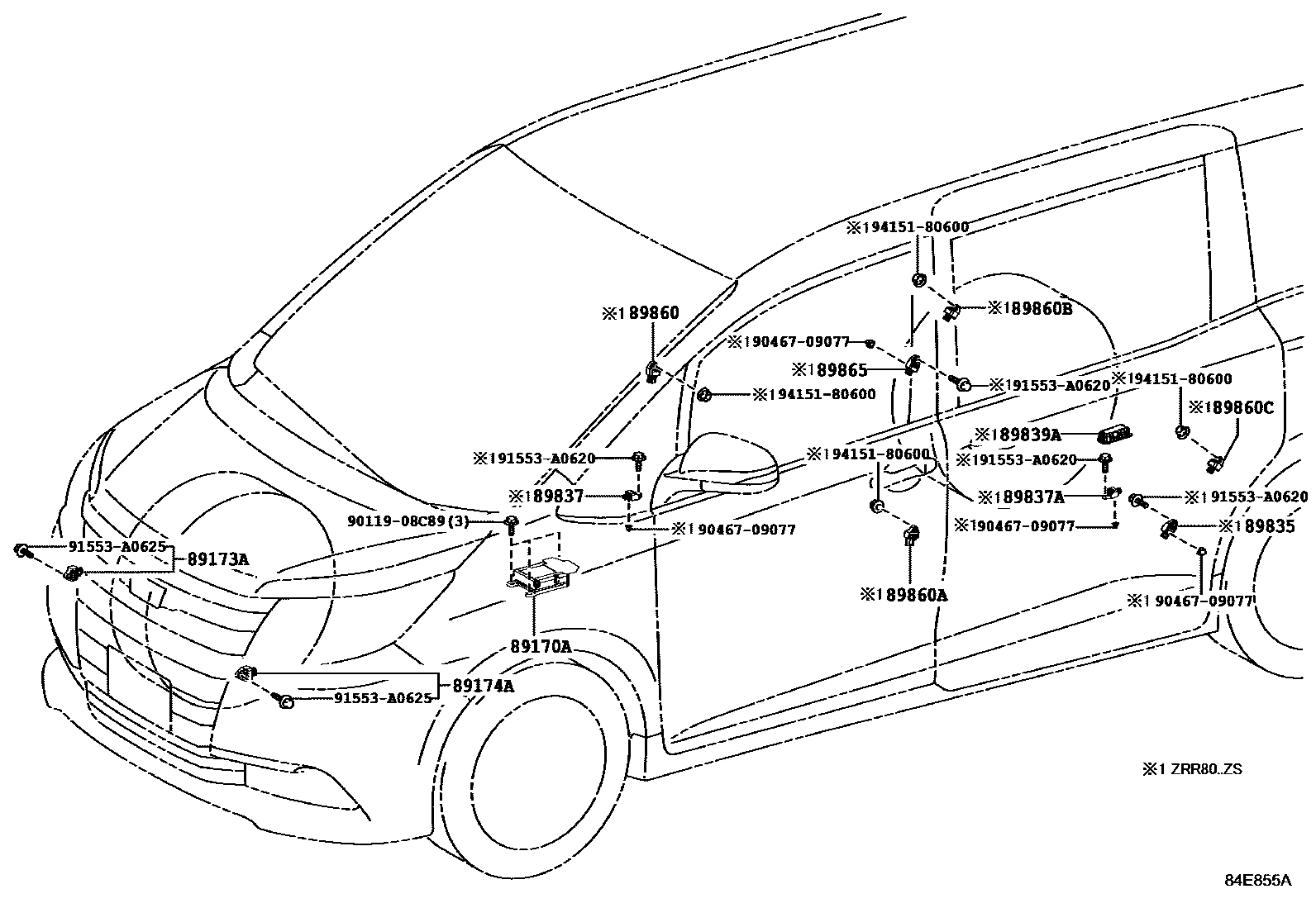 Parts diagram
