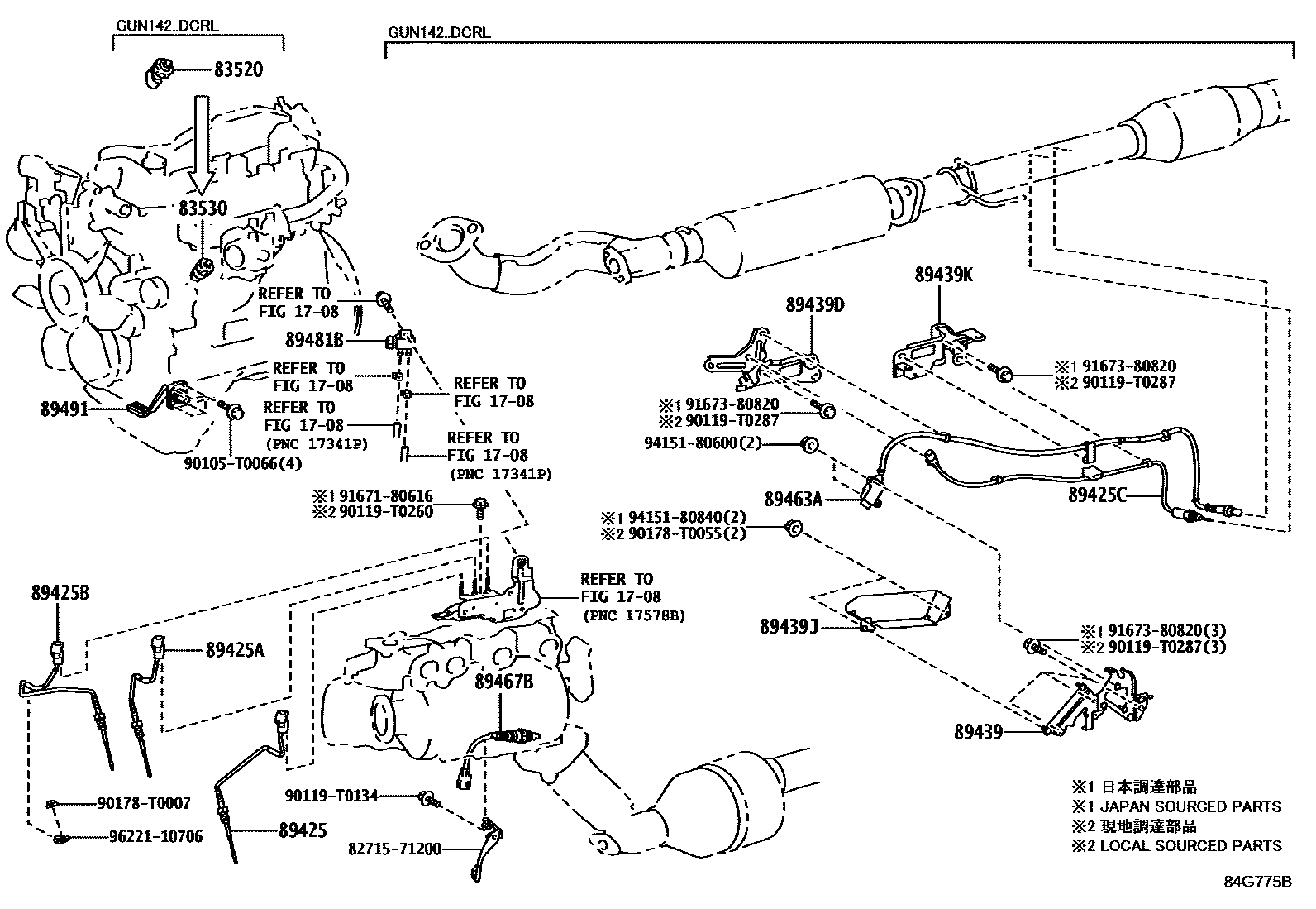 Parts diagram