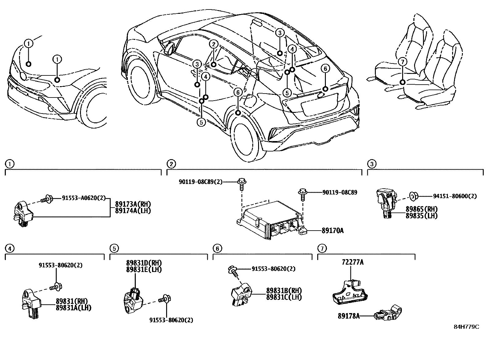 Parts diagram
