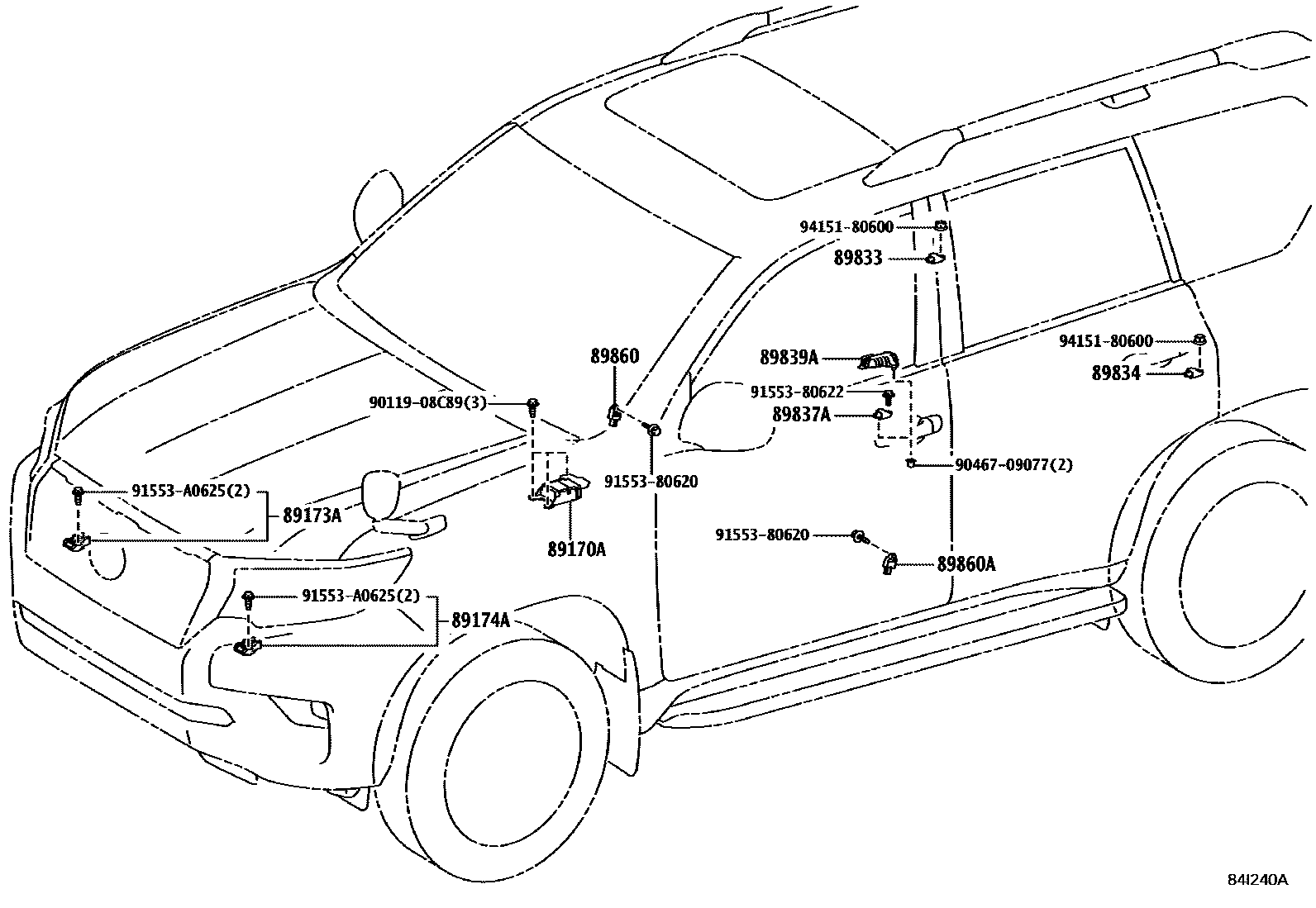 Parts diagram