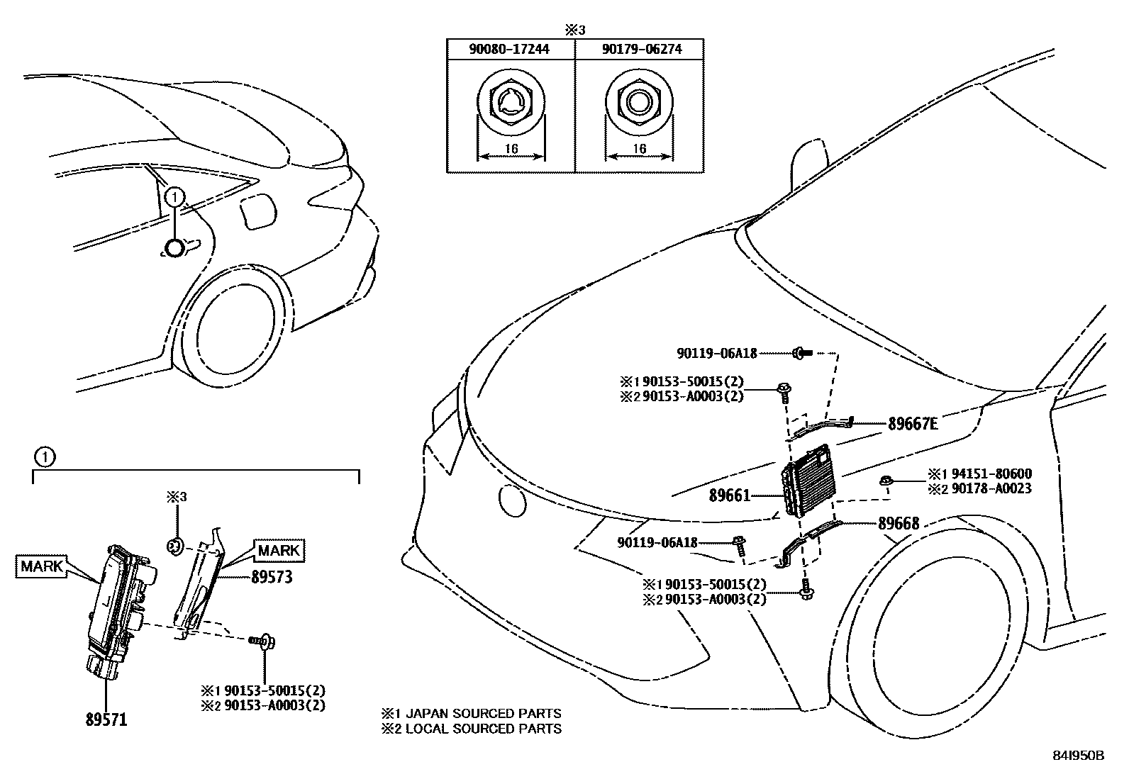 Parts diagram