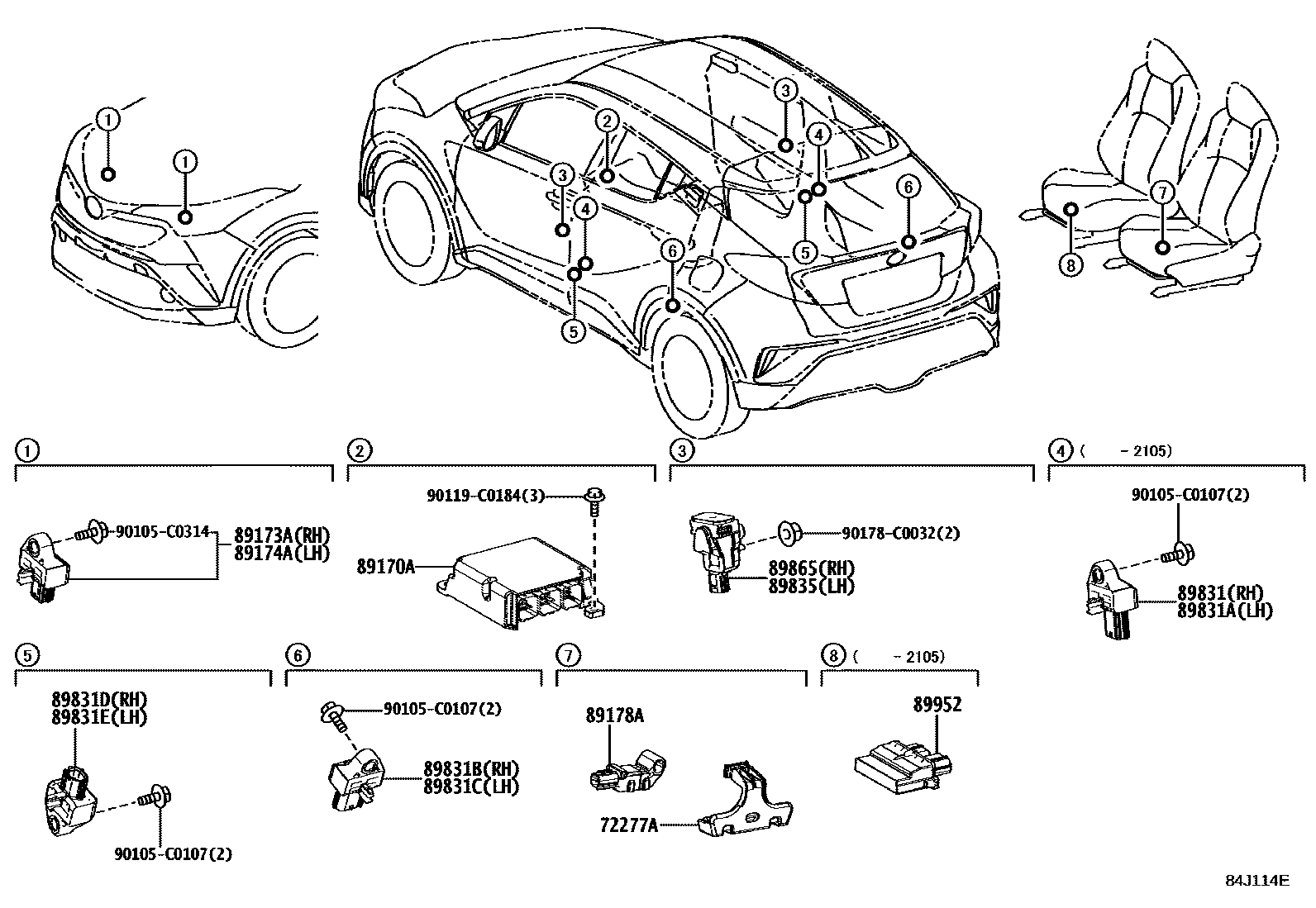 Parts diagram