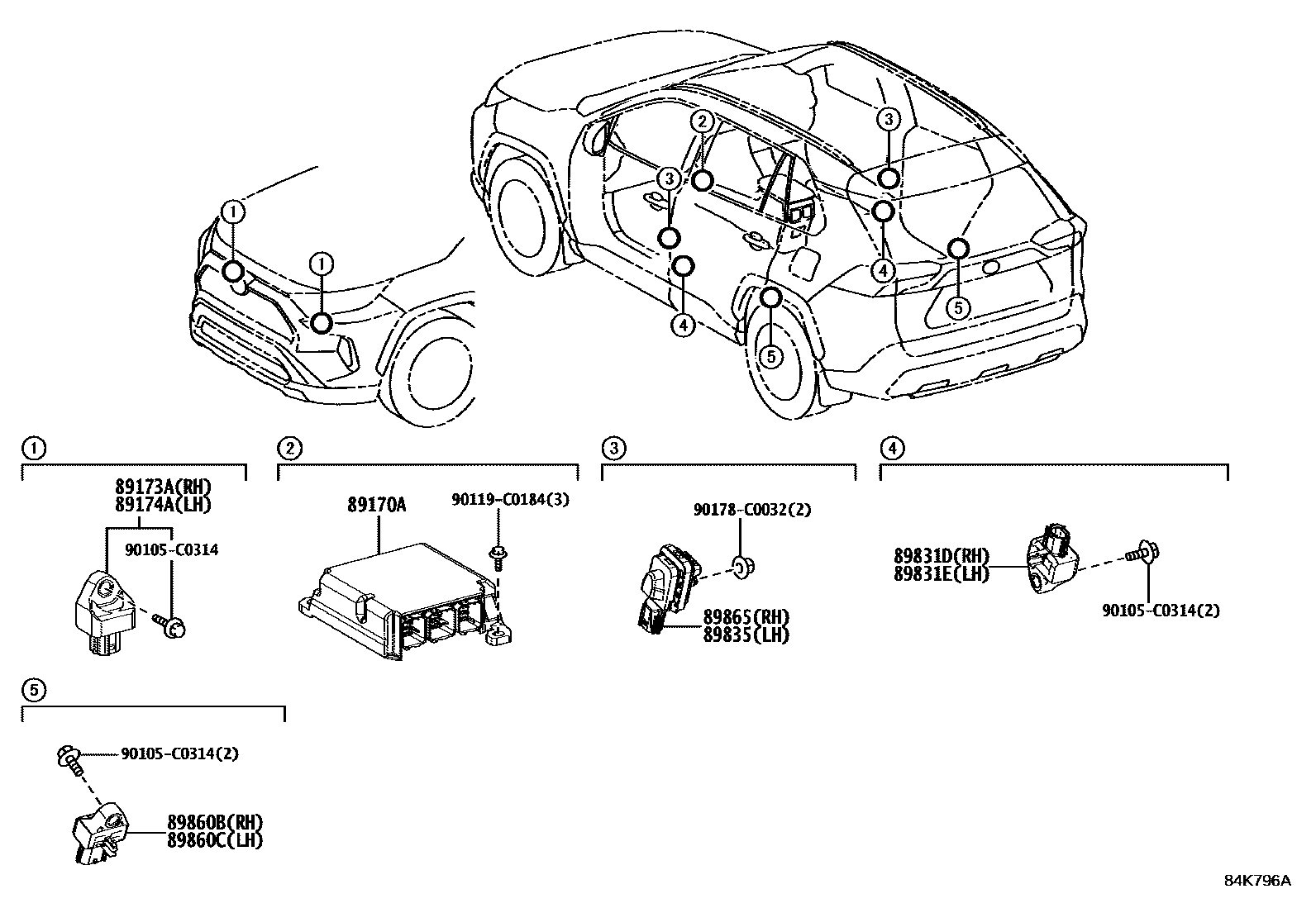 Parts diagram