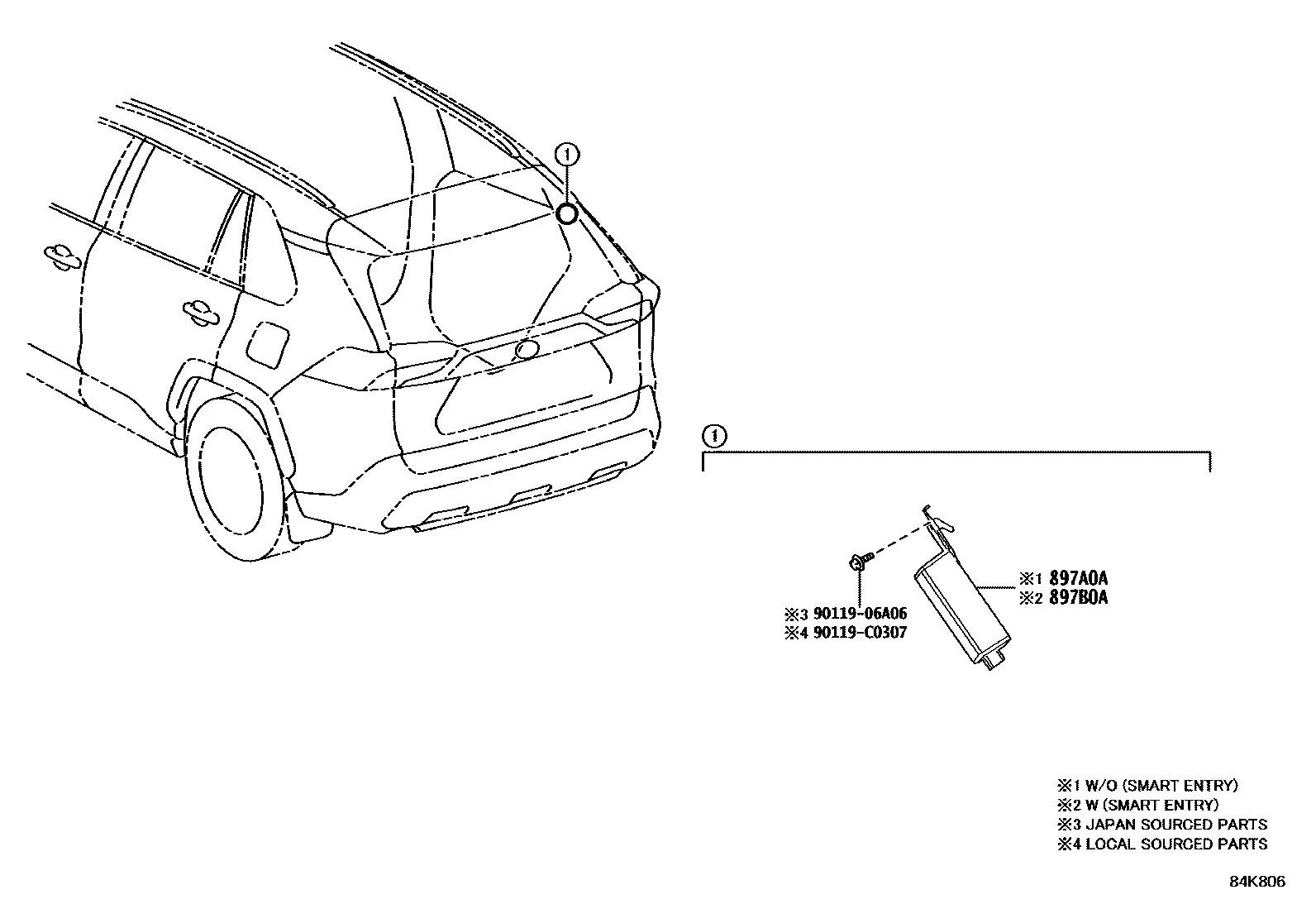 Parts diagram