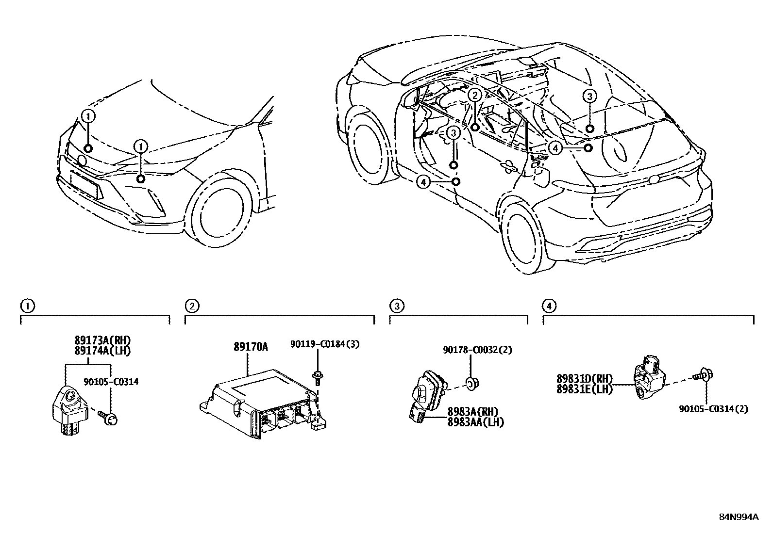 Parts diagram