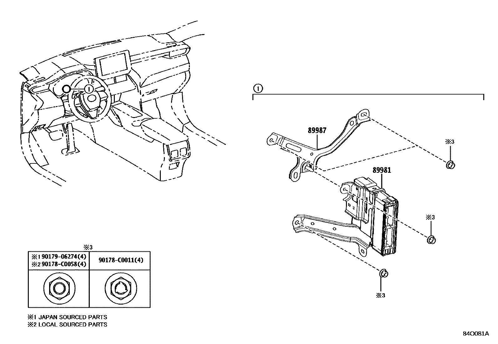 Parts diagram