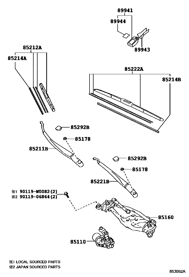 Parts diagram