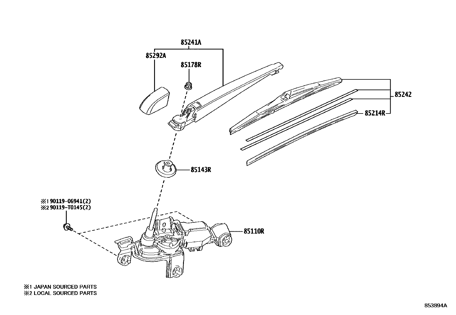 Parts diagram