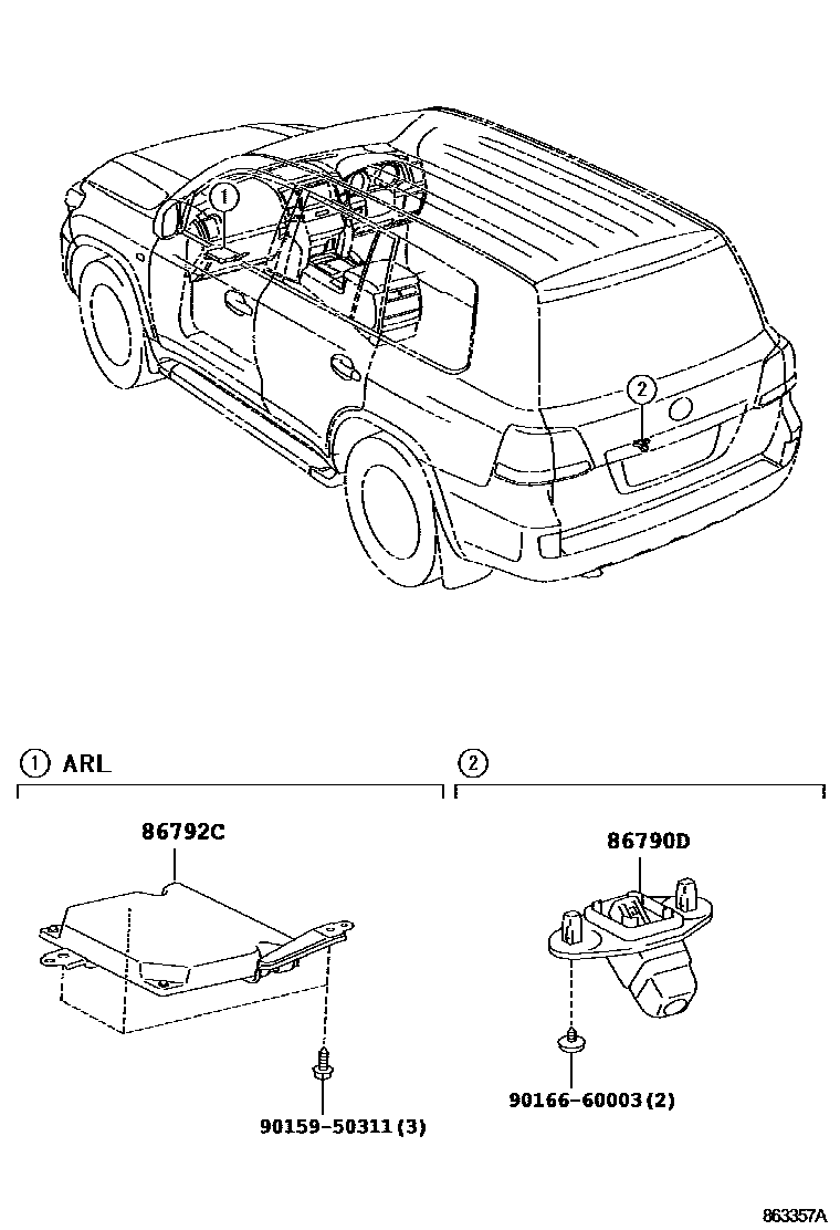 Parts diagram
