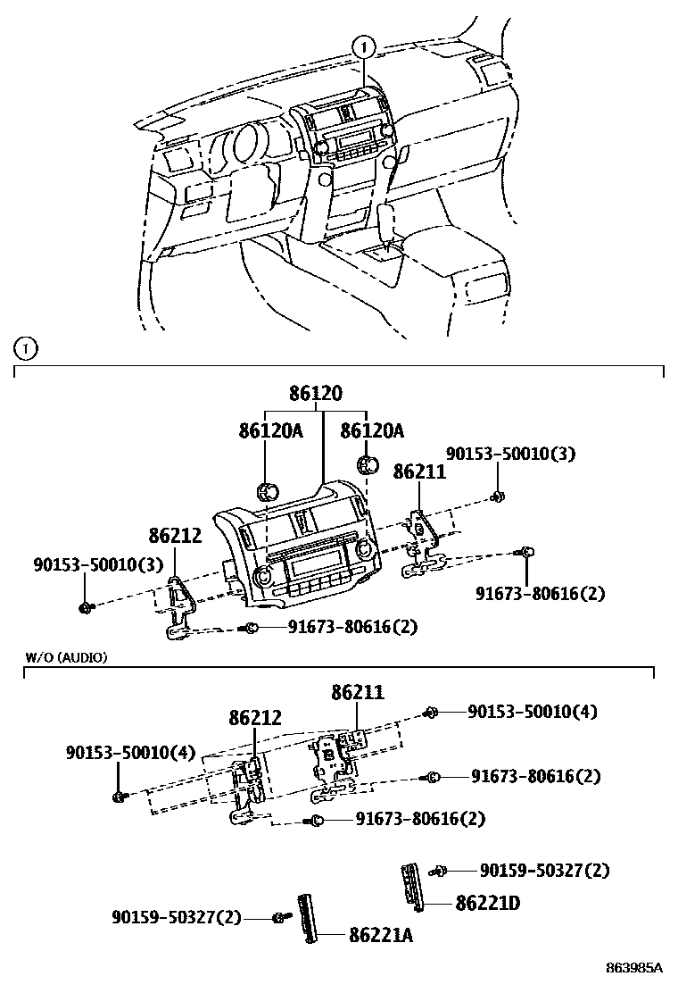 Parts diagram