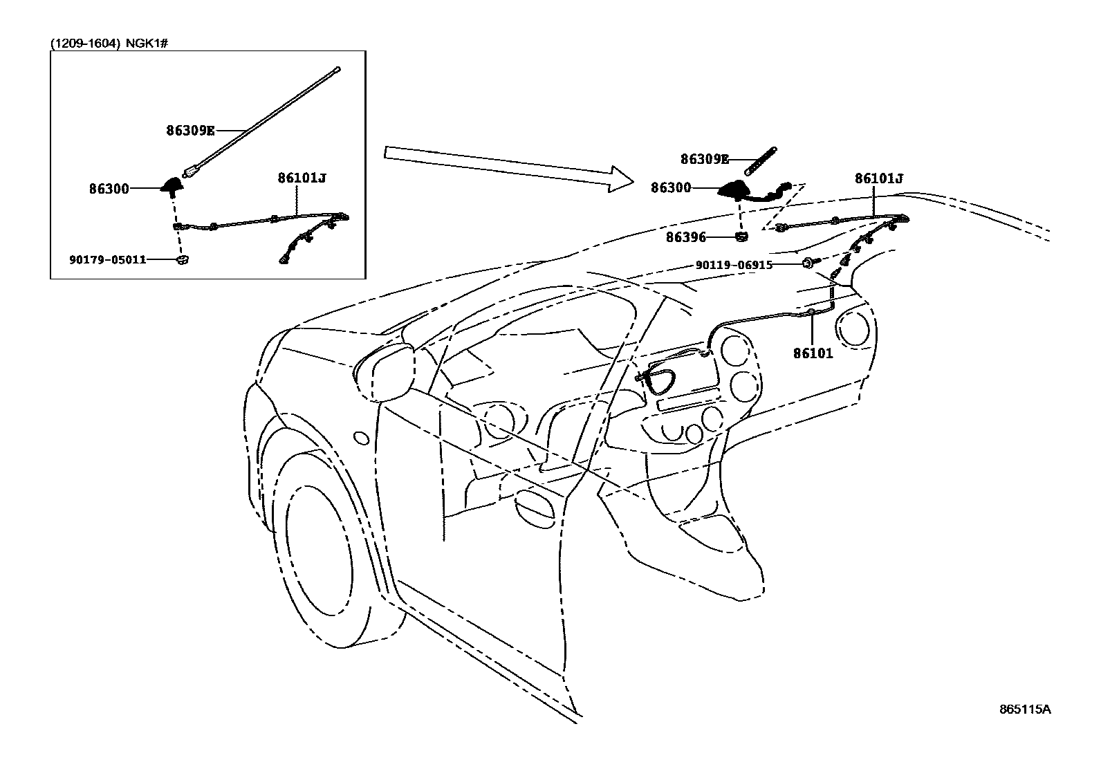 Parts diagram