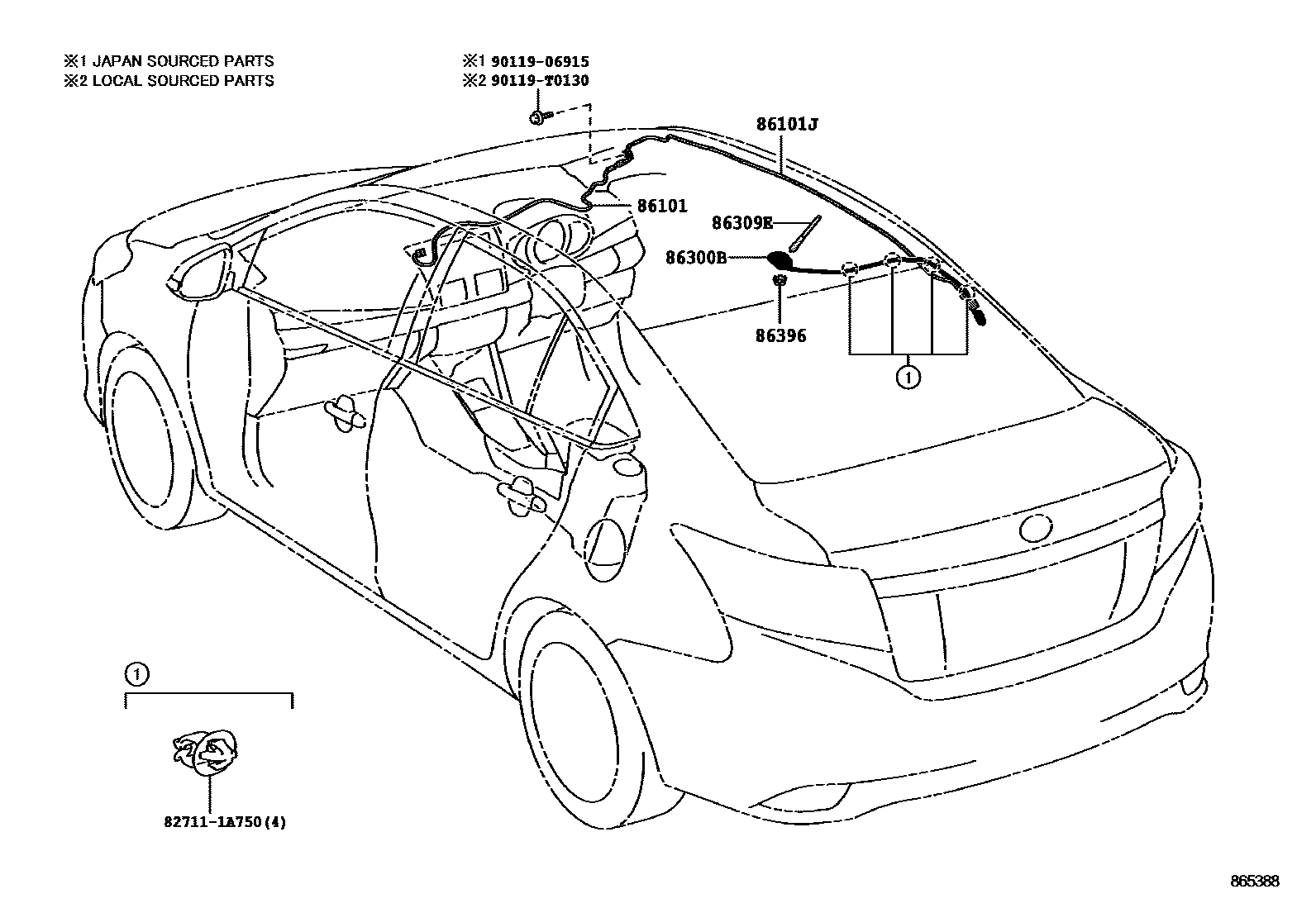 Parts diagram