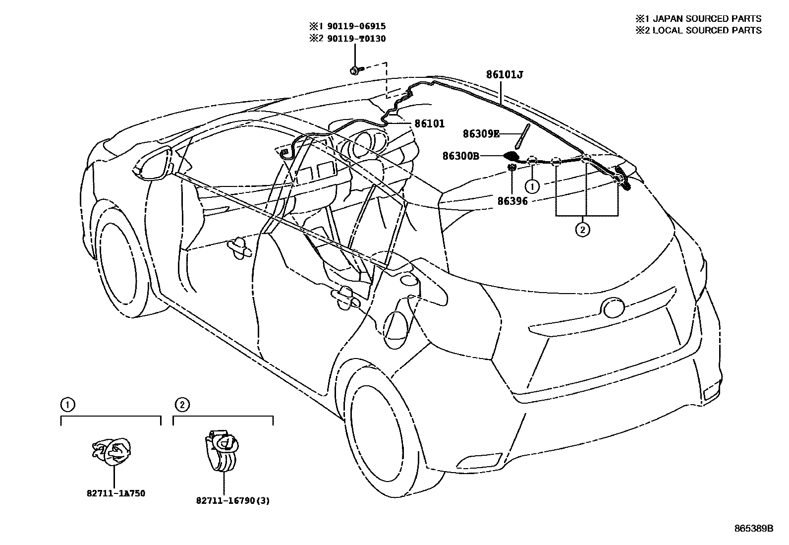 Parts diagram