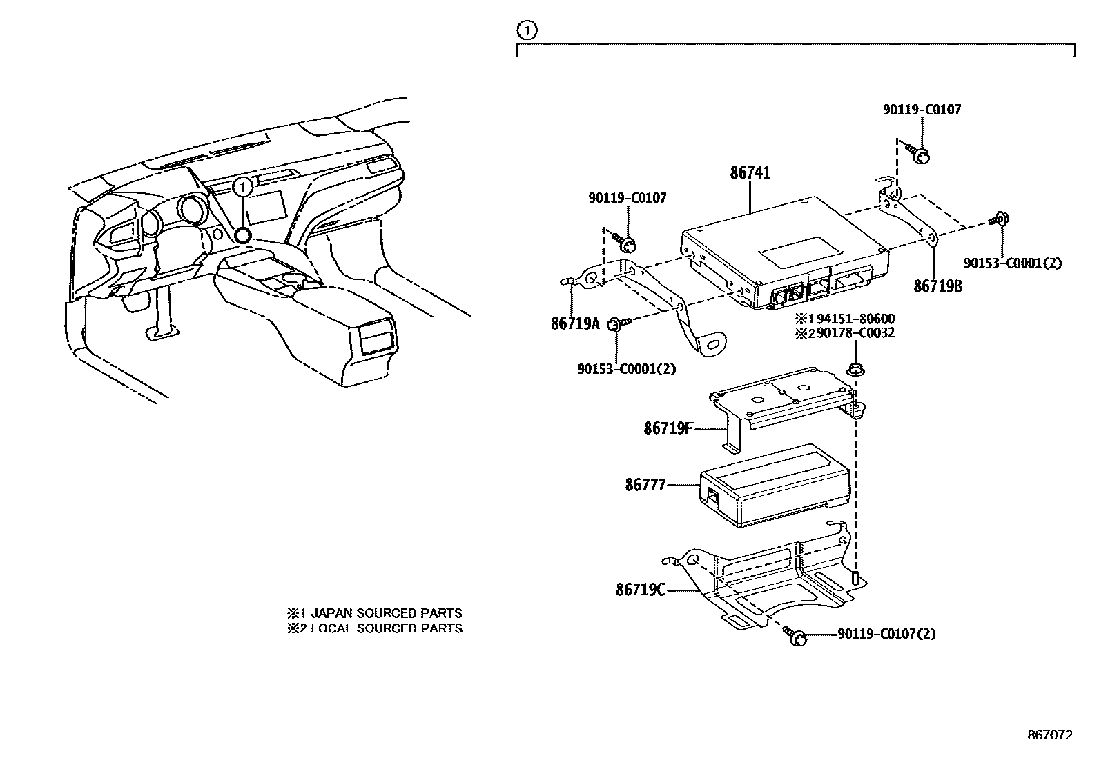 Parts diagram