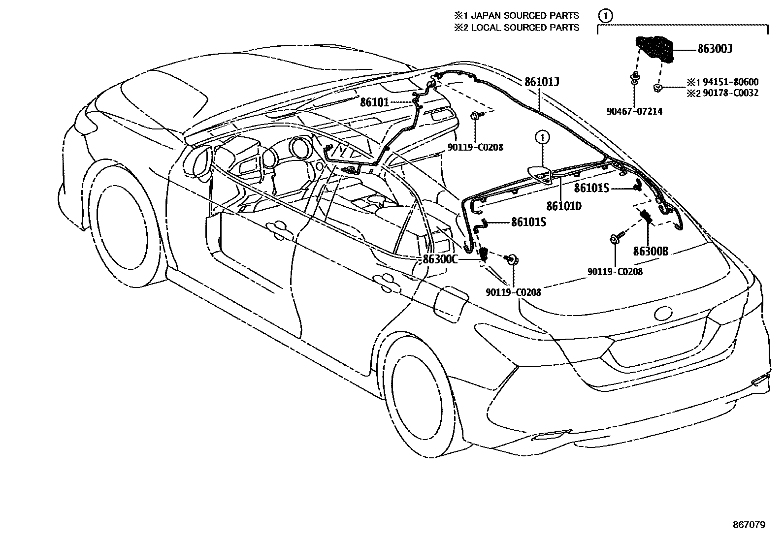 Parts diagram
