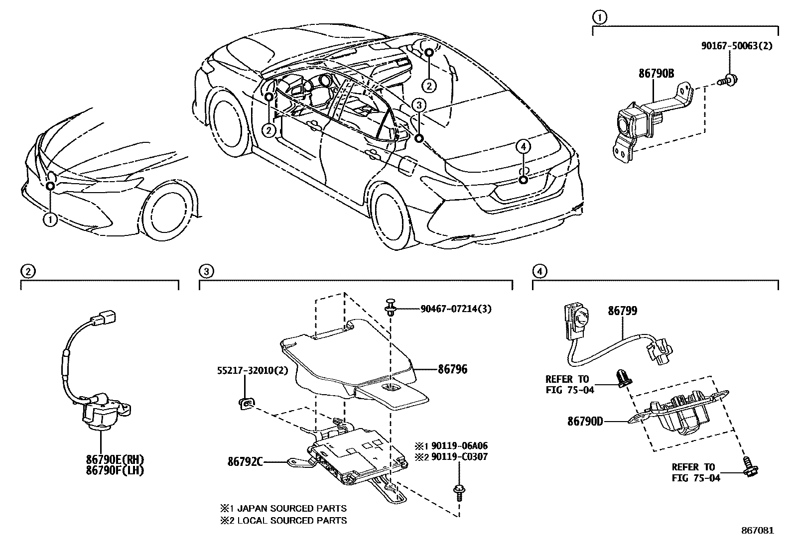 Parts diagram