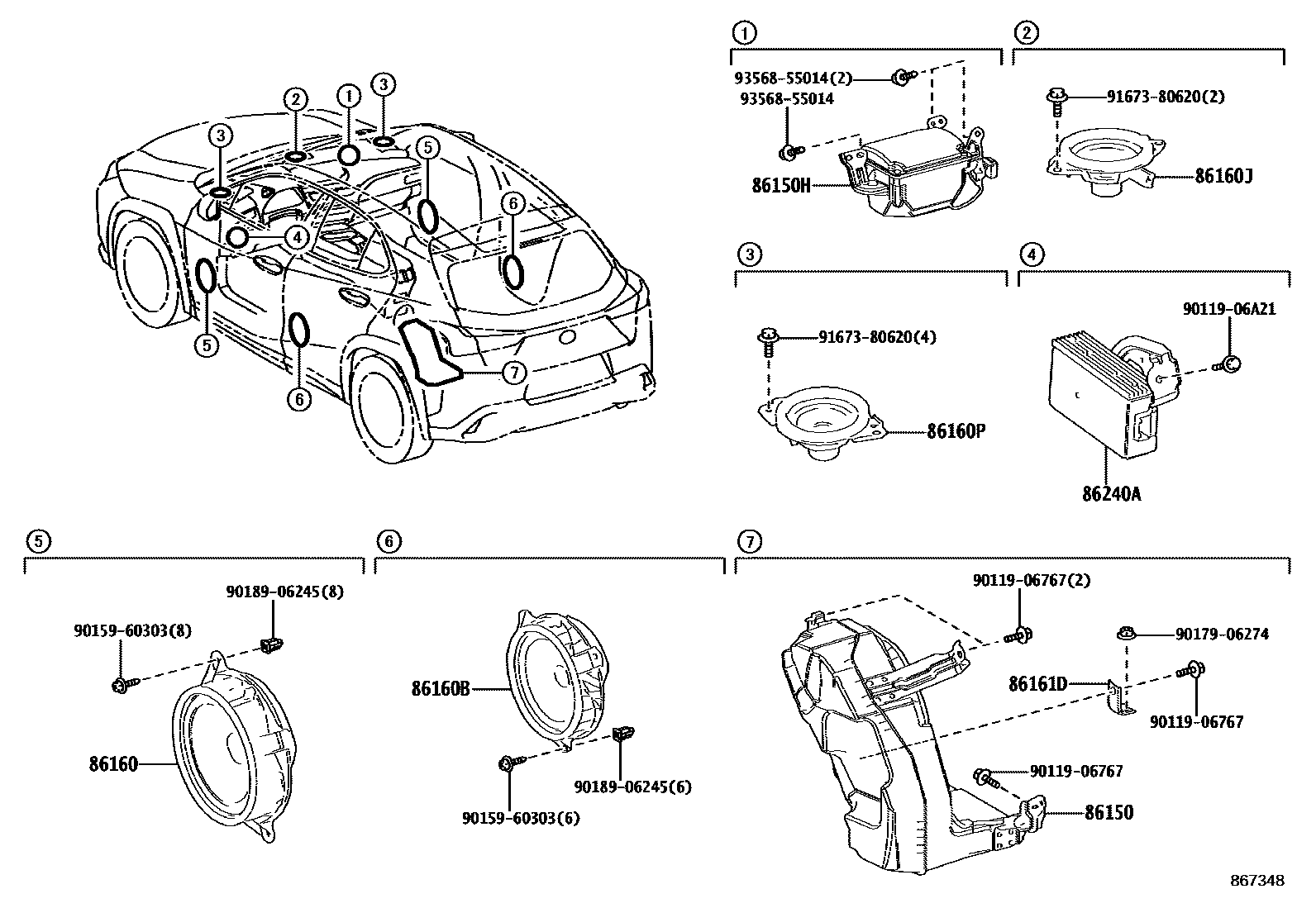 Parts diagram