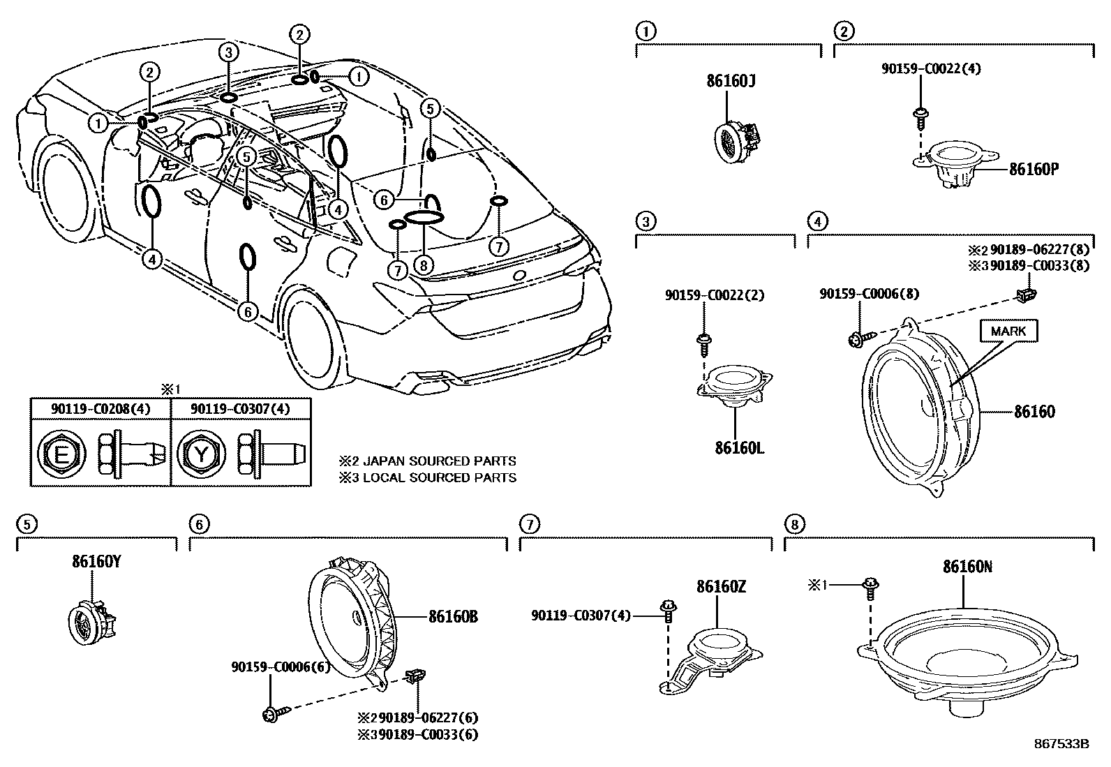 Parts diagram