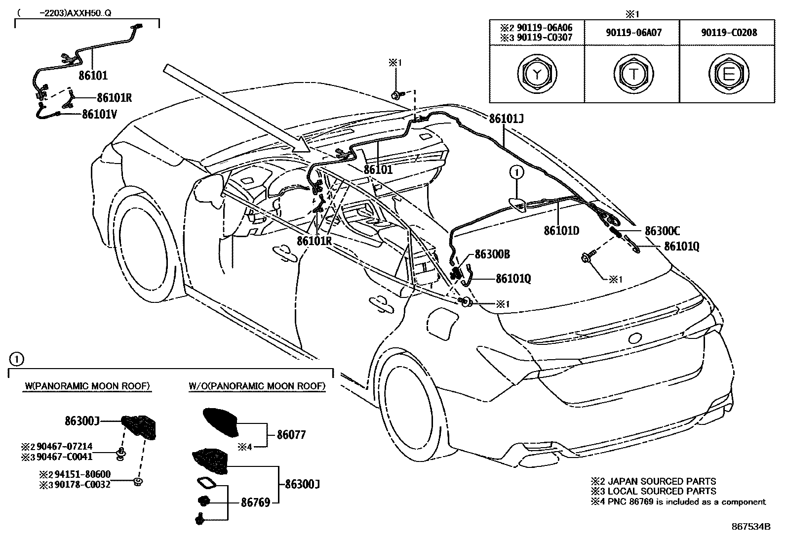 Parts diagram