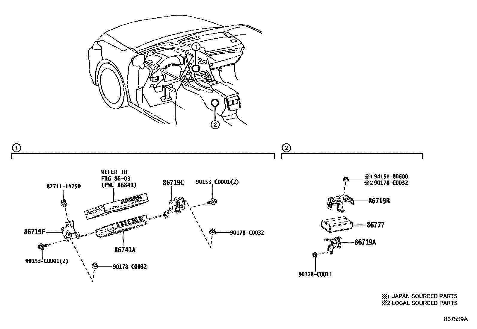Parts diagram