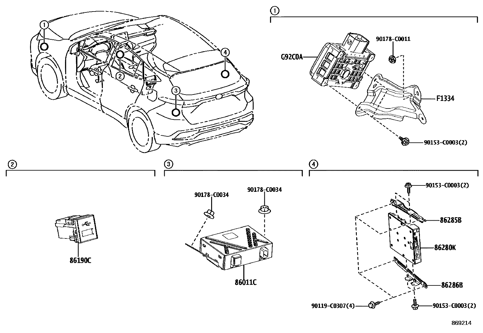 Parts diagram
