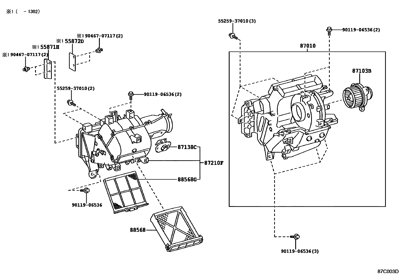 Parts diagram