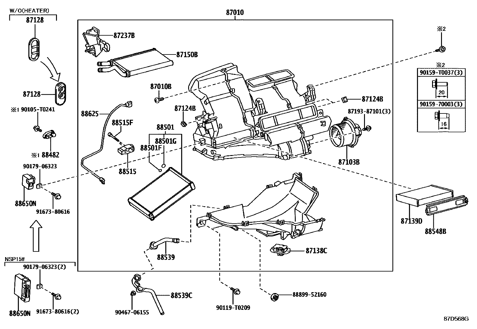 Parts diagram