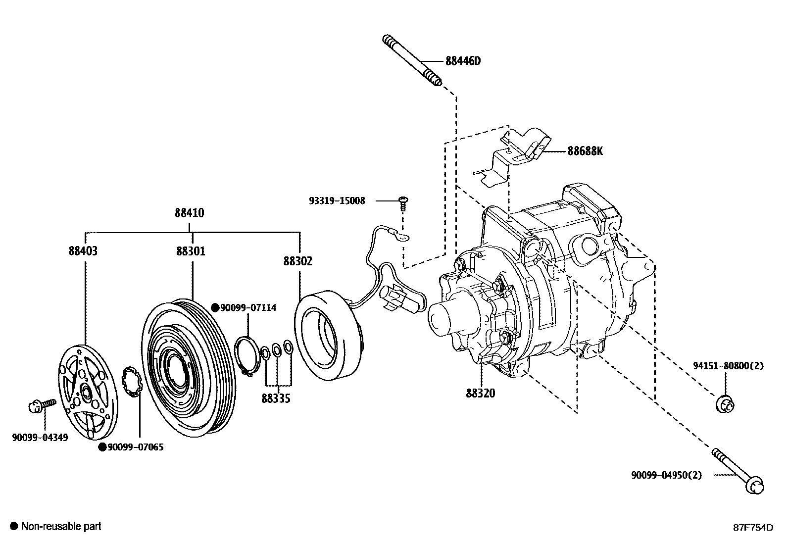 Parts diagram