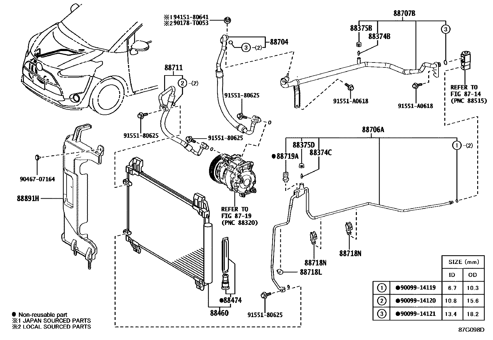 Parts diagram